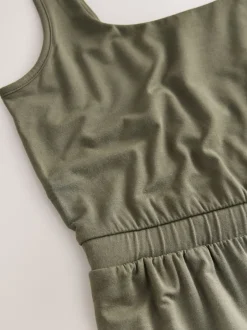 Jumpsuits En Playsuits*Next - Jersey jumpsuit Kakigroen