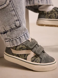 Sneakers|Next - Klittenbandsluiting Skate Trainers Kakigroen