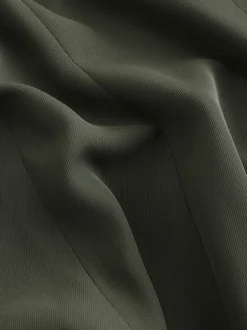 Kostuums En Werkkleding*Next Kakigroen - Ruimvallend blazer met gerimpelde mouwen