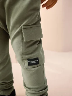 Jeans En Joggingbroeken|Joggingbroeken|Next Kakigroen - Skinny utility-joggingbroek (3mnd -7jr)
