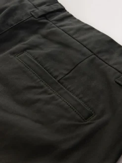 Broeken En Chino's*Next Kakigroen - Slim Fit - Stretchy chino
