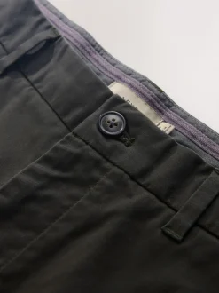 Broeken En Chino's*Next Kakigroen - Slim Fit - Stretchy chino