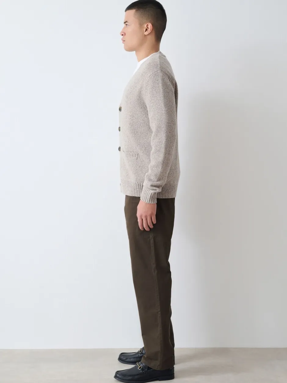Broeken En Chino's|Next Kakigroen - Straight fit - Stretchy chino