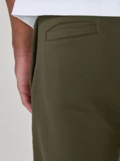 Joggingbroeken|Next Kakigroen - Straight fit - Relaxed Fit Brushback Heavyweight Joggers