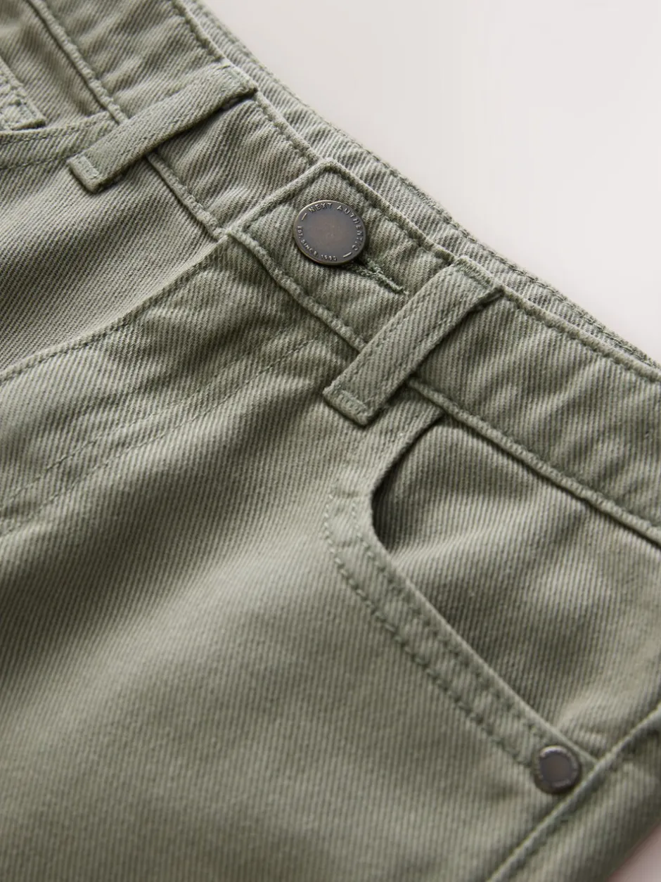 Jeans|Next Kakigroen - Stretchjeans (3-17jr)