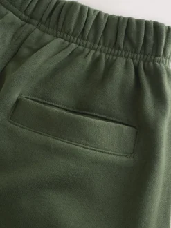 Leggings En Joggingbroeken|Next - Superzachte Peached Essentials Cocoon joggingbroeken met barrel pijpen Kakigroen
