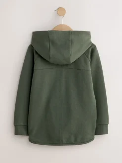 Sweaters En Hoody´S|Next Kakigroen - Tech Sportswear hoodie met doorlopende rits (3-16 jr)