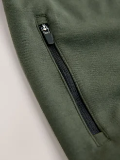 Sweaters En Hoody´S|Next Kakigroen - Tech Sportswear hoodie met doorlopende rits (3-16 jr)