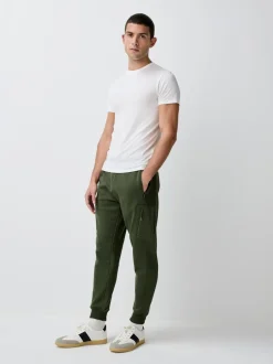 Joggingbroeken*Next - Utility Brushback Heavyweight Cargo Joggers Kakigroen