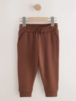 Jeans En Joggingbroeken|Joggingbroeken*Next - Verpakking van 3 zachte joggingbroeken (3 mnd-7 jr) Kakigroen/ Roestbruin/ Ecru
