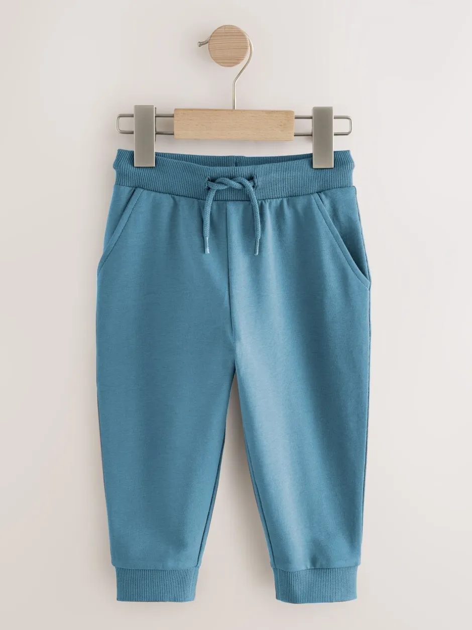 Jeans En Joggingbroeken|Multipacks*Next - Verpakking van 5 joggingbroeken (3mnd-7jr) Kakigroen/blauw/rood