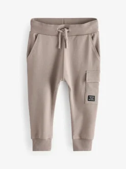 Multipacks|Jeans En Joggingbroeken|Next Kakigroen/grijs/zwart - Set van 3 superskinny utility-joggingbroeken (3 mnd-7 jr)