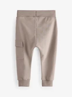 Multipacks|Jeans En Joggingbroeken|Next Kakigroen/grijs/zwart - Set van 3 superskinny utility-joggingbroeken (3 mnd-7 jr)