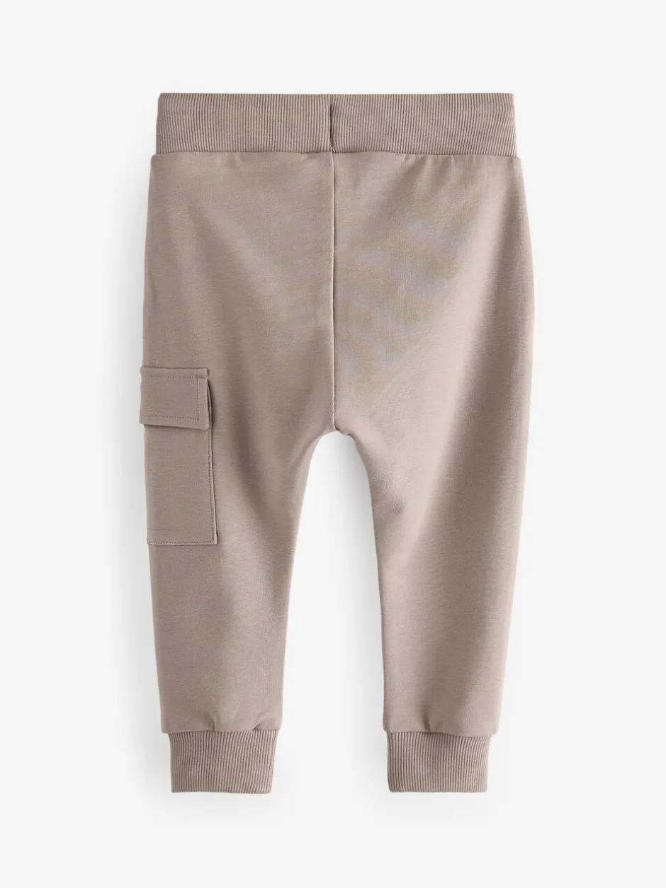 Multipacks|Jeans En Joggingbroeken|Next Kakigroen/grijs/zwart - Set van 3 superskinny utility-joggingbroeken (3 mnd-7 jr)
