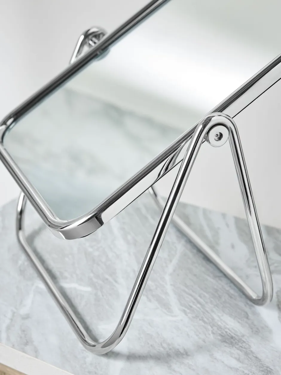 Spiegels|Badkameraccessoires|Next Kaptafel met spiegel Zilver en chroom