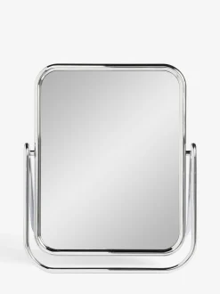 Spiegels|Badkameraccessoires|Next Kaptafel met spiegel Zilver en chroom