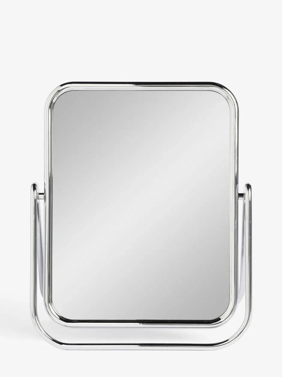 Spiegels|Badkameraccessoires|Next Kaptafel met spiegel Zilver en chroom
