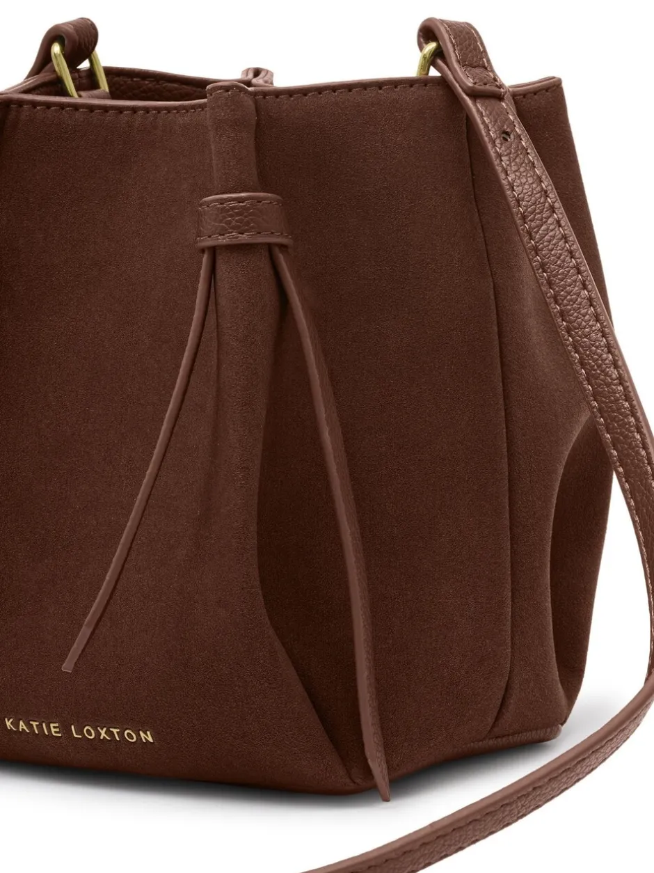Tassen En Portemonnees*Katie Loxton Mini Celina Suedette Bucket Bag
