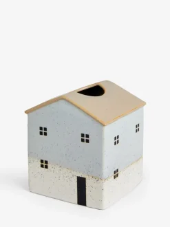 Decoraties|Thuiskantoor|Next Keramisch huisvormig tissuekistje