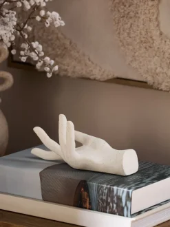 Decoraties|Thuiskantoor|Next Keramische handvormige sieradenschaal voor ringen