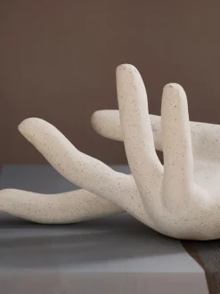 Decoraties|Thuiskantoor|Next Keramische handvormige sieradenschaal voor ringen