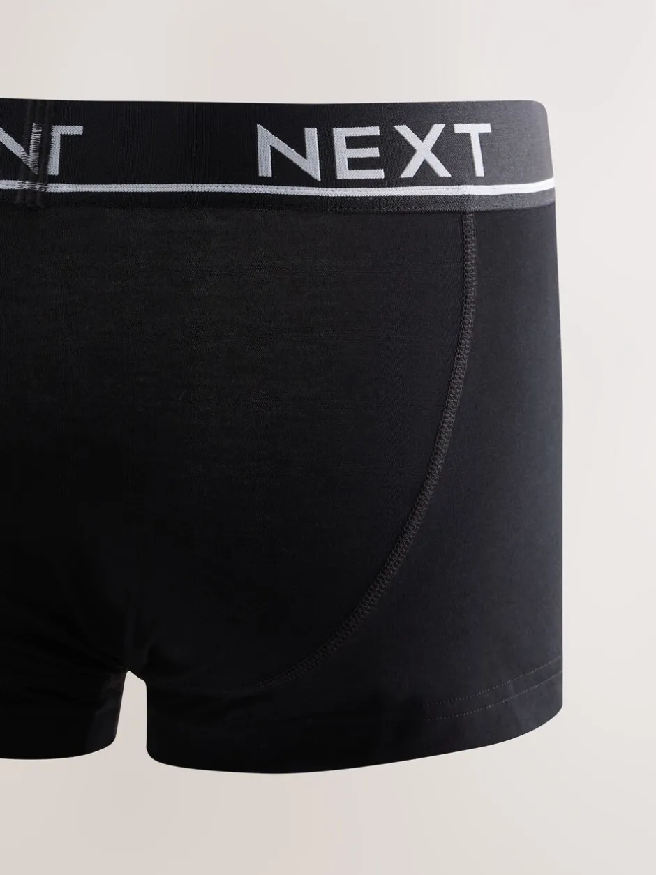 Ondergoed|Ondergoed*Next Kern grijs/groen - Hipster boxers van katoenrijke mix