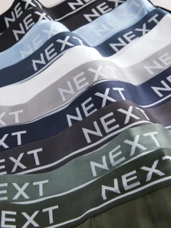 Ondergoed|Ondergoed*Next Kern grijs/groen - Hipster boxers van katoenrijke mix