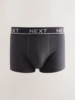 Ondergoed|Ondergoed*Next Kern grijs/groen - Hipster boxers van katoenrijke mix