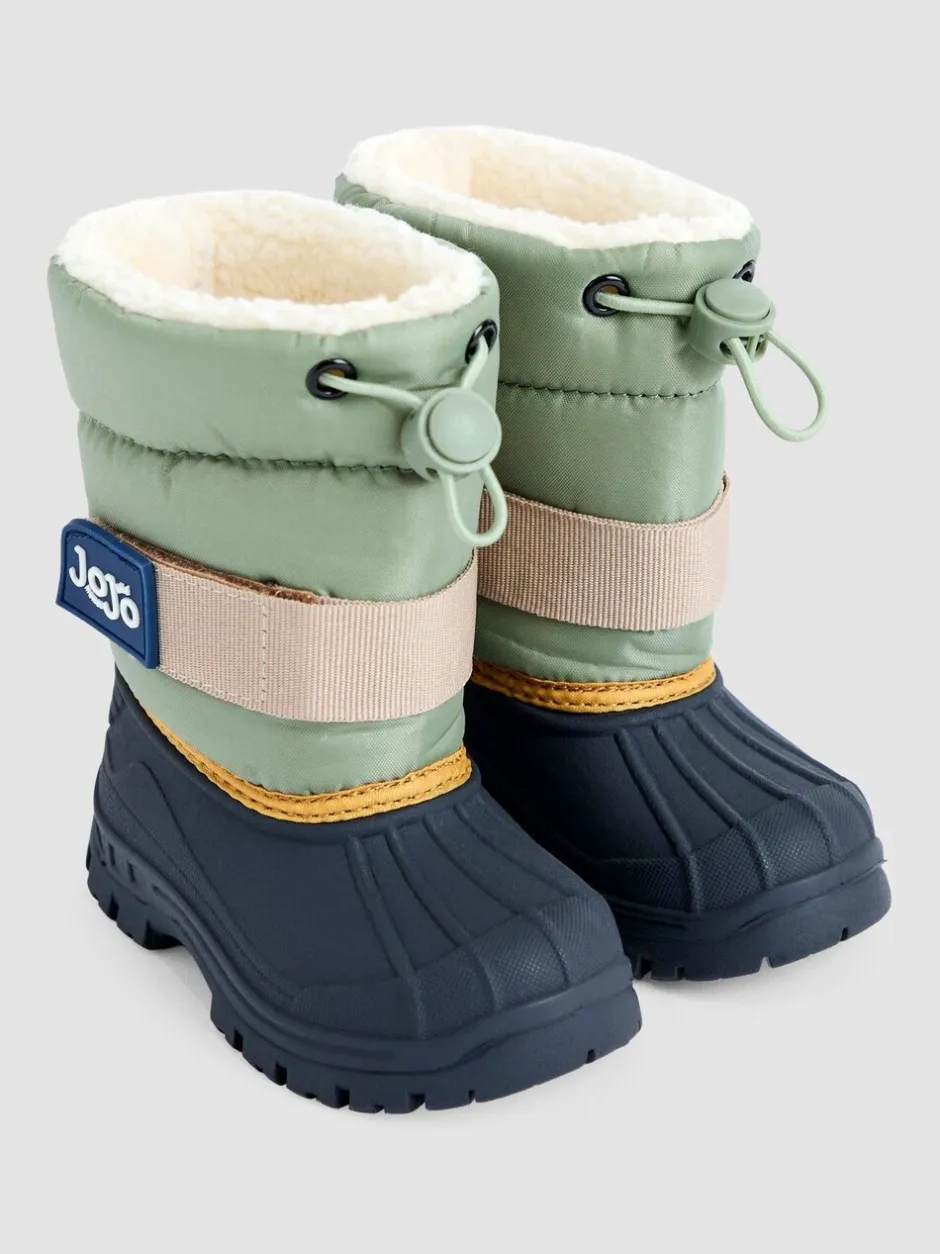 Boots|Jojo Maman Bébé - - Behaaglijke sneeuwlaarzen Khaki