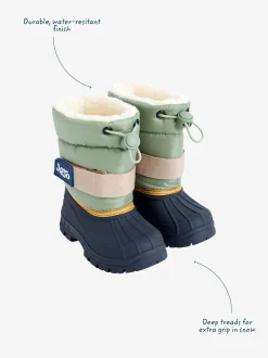 Boots|Jojo Maman Bébé - - Behaaglijke sneeuwlaarzen Khaki