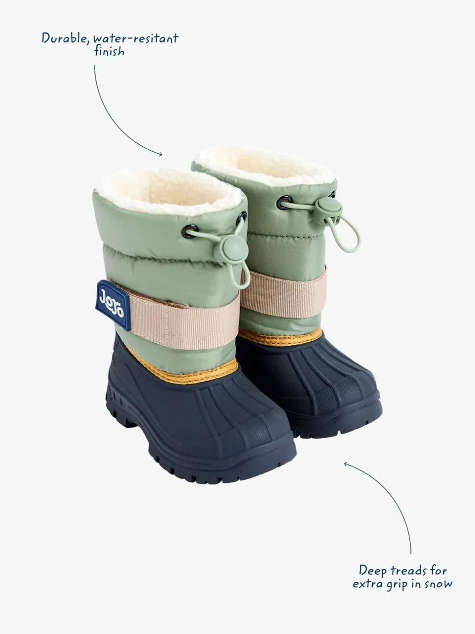 Boots|Jojo Maman Bébé - - Behaaglijke sneeuwlaarzen Khaki