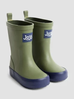 Laarzen|Jojo Maman Bébé - Plain Wellies Khaki
