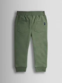 Jeans En Joggingbroeken|Jojo Maman Bébé - Safari Friends Applique Jogger Khaki