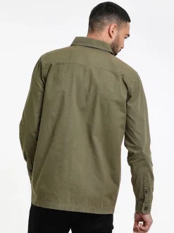 Blazers En Business-Jasjes|Threadbare - - Lichtgewicht jack Khaki