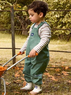 Laarzen*Jojo Maman Bébé - Short Cosy Lined Wellie Boot Kiezelkleurig dinosaurus