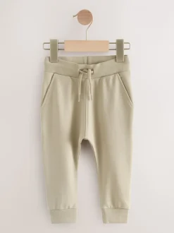 Jeans En Joggingbroeken|Joggingbroeken|Next Kiezelkleurig/lichtbruin/grijs - Verpakking van 5 joggingbroeken (3mnd-7jr)
