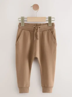 Jeans En Joggingbroeken|Joggingbroeken|Next Kiezelkleurig/lichtbruin/grijs - Verpakking van 5 joggingbroeken (3mnd-7jr)