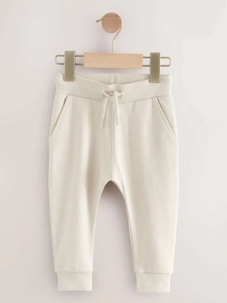 Jeans En Joggingbroeken|Joggingbroeken|Next Kiezelkleurig/lichtbruin/grijs - Verpakking van 5 joggingbroeken (3mnd-7jr)