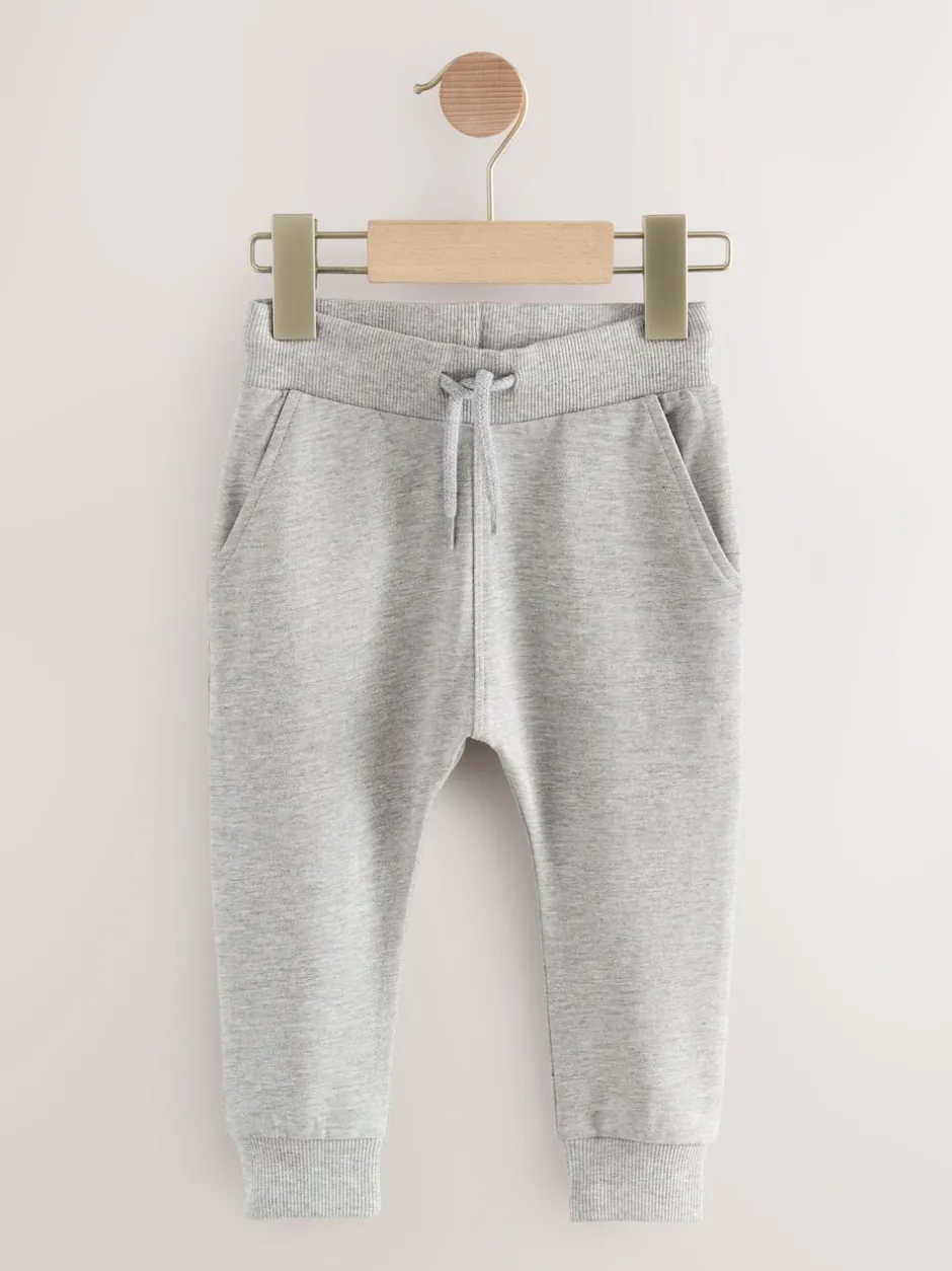 Jeans En Joggingbroeken|Joggingbroeken|Next Kiezelkleurig/lichtbruin/grijs - Verpakking van 5 joggingbroeken (3mnd-7jr)