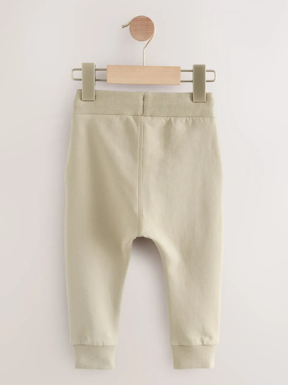 Jeans En Joggingbroeken|Joggingbroeken|Next Kiezelkleurig/lichtbruin/grijs - Verpakking van 5 joggingbroeken (3mnd-7jr)