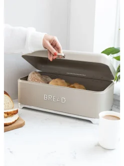 Keukenopslag*Kitchencraft Textured Bread Bin Sleek Storage