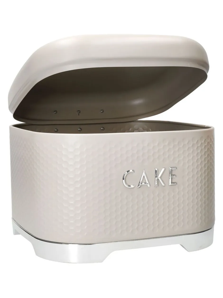 Keukenopslag*Kitchencraft Textured Square Cake Tin Durable Storage