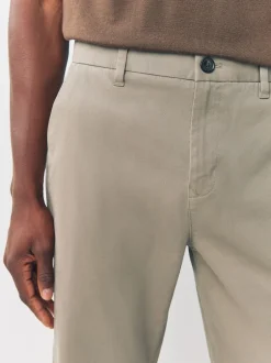 Broeken En Chino's|Next Klei - Slim Fit - Stretchy chino