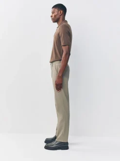 Broeken En Chino's|Next Klei - Slim Fit - Stretchy chino