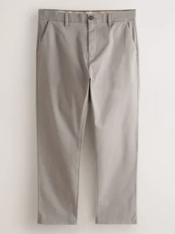 Broeken En Chino's|Next Klei - Straight fit - Stretchy chino