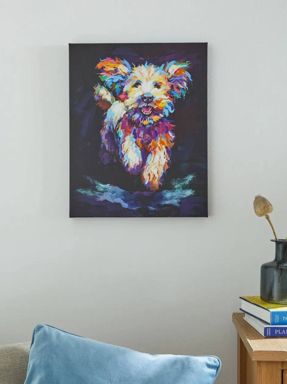 Canvassen En Kunst Voor Aan De Wand|Next Kleine Charlie Cockapoo canvas wanddecoratie