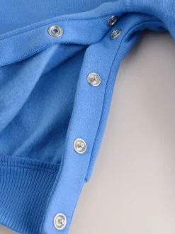 Sets En Combisets|Rompertjes En Tuinbroeken|Next Kobaltblauw - Baby joggingromper (0mnd-3jr)