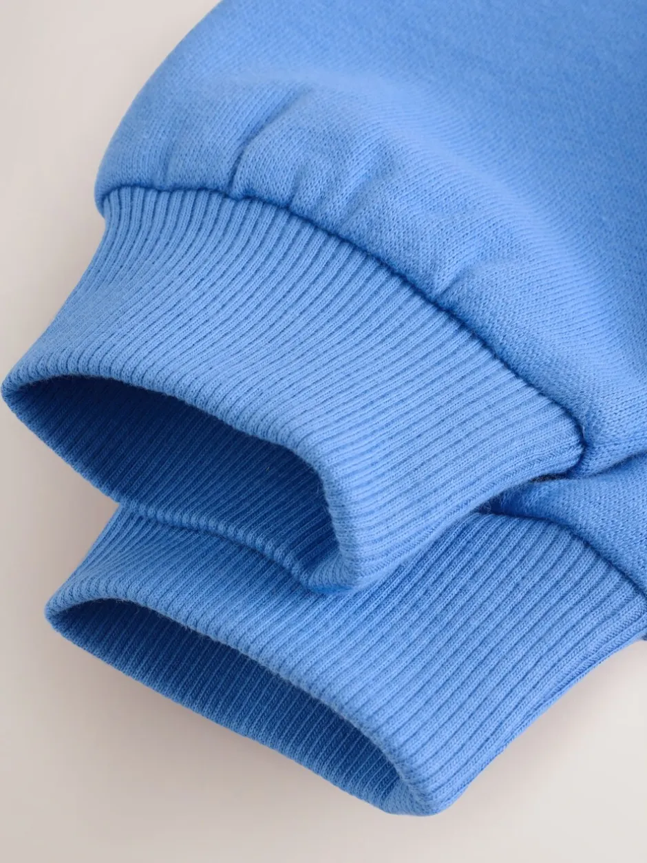 Sets En Combisets|Rompertjes En Tuinbroeken|Next Kobaltblauw - Baby joggingromper (0mnd-3jr)