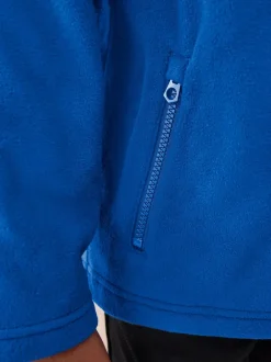 Schoolkleding|Jassen En Jacks|Next - Fleece jack met rits en zakken (3-16 jr) Kobaltblauw