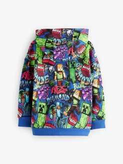 Sweaters En Hoody´S*Next - Minecraft-hoodie (3-16jaar) Kobaltblauw